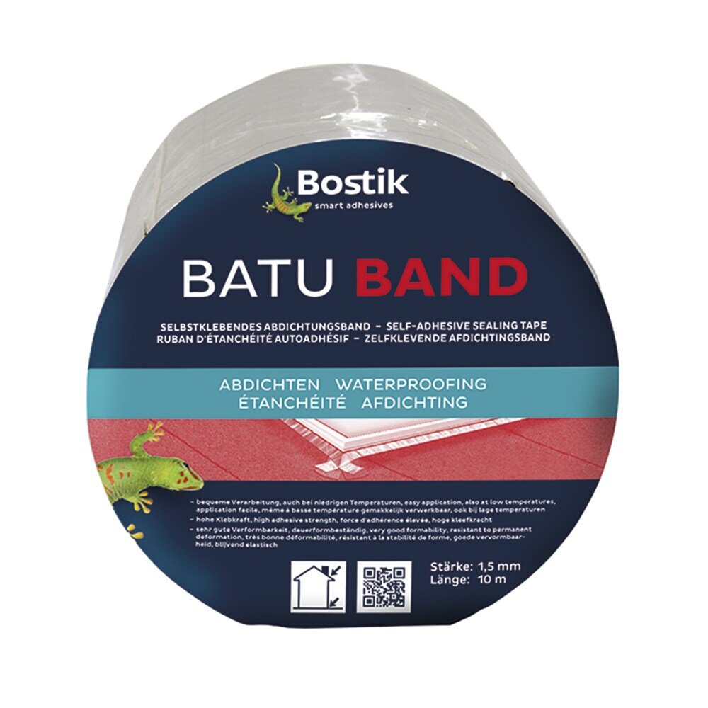 Afbeelding voor Bitumenband me104 alu 75 mm x 10 m
