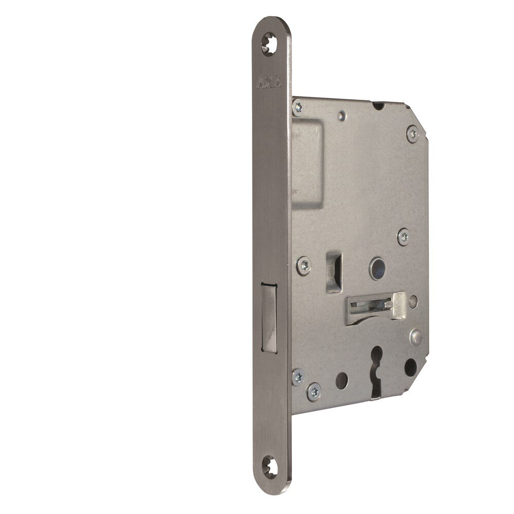 Afbeelding voor Kastslot 7115 axa voorplaat rvs dm50mm sl55 