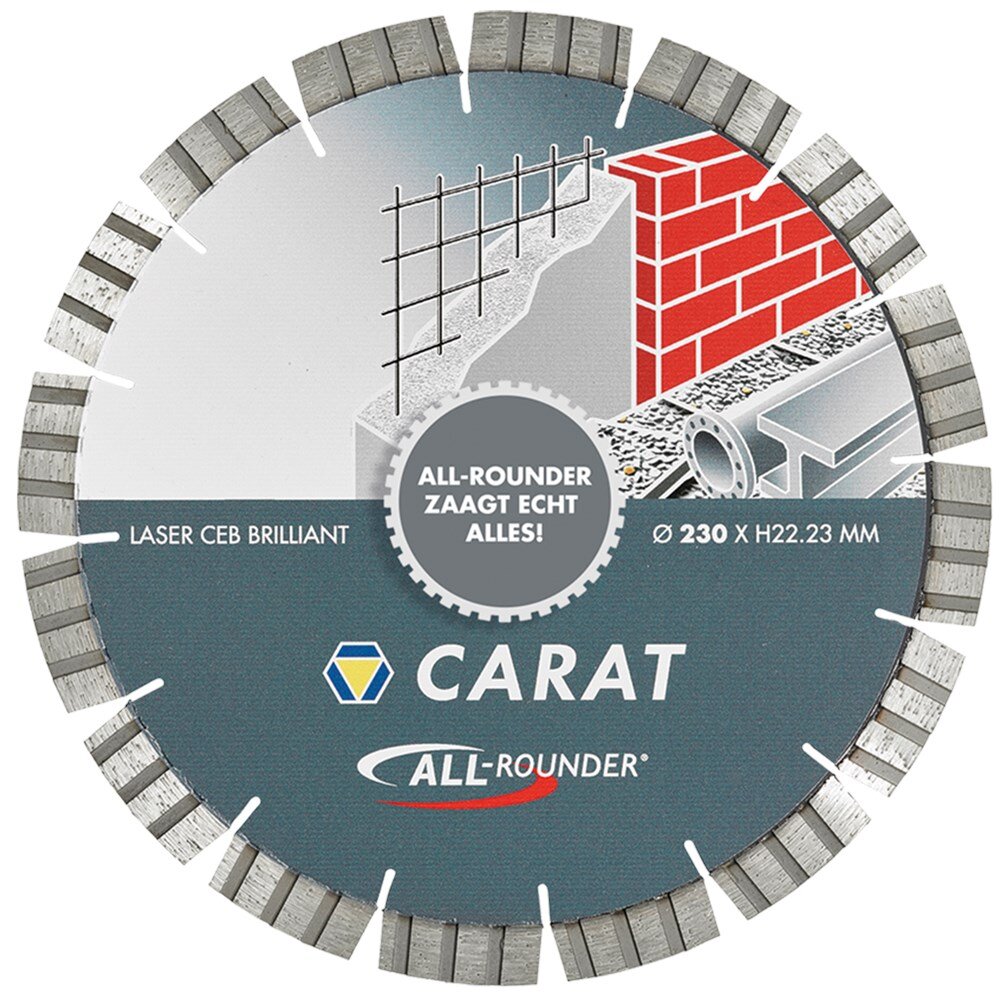 Afbeelding voor Carat dzb drg allrounder 230x22,2mm