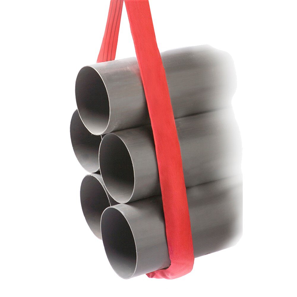 Afbeelding voor Eindloze hijsstrop delta 5000kg 3m rood nl 1,5m