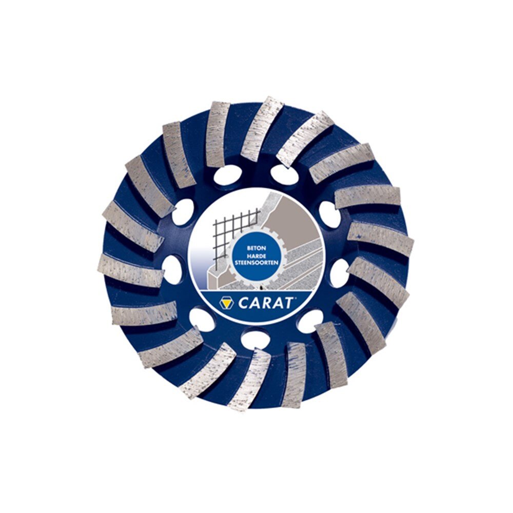 Afbeelding voor Carat slijpkop beton 125x22mm df-premium