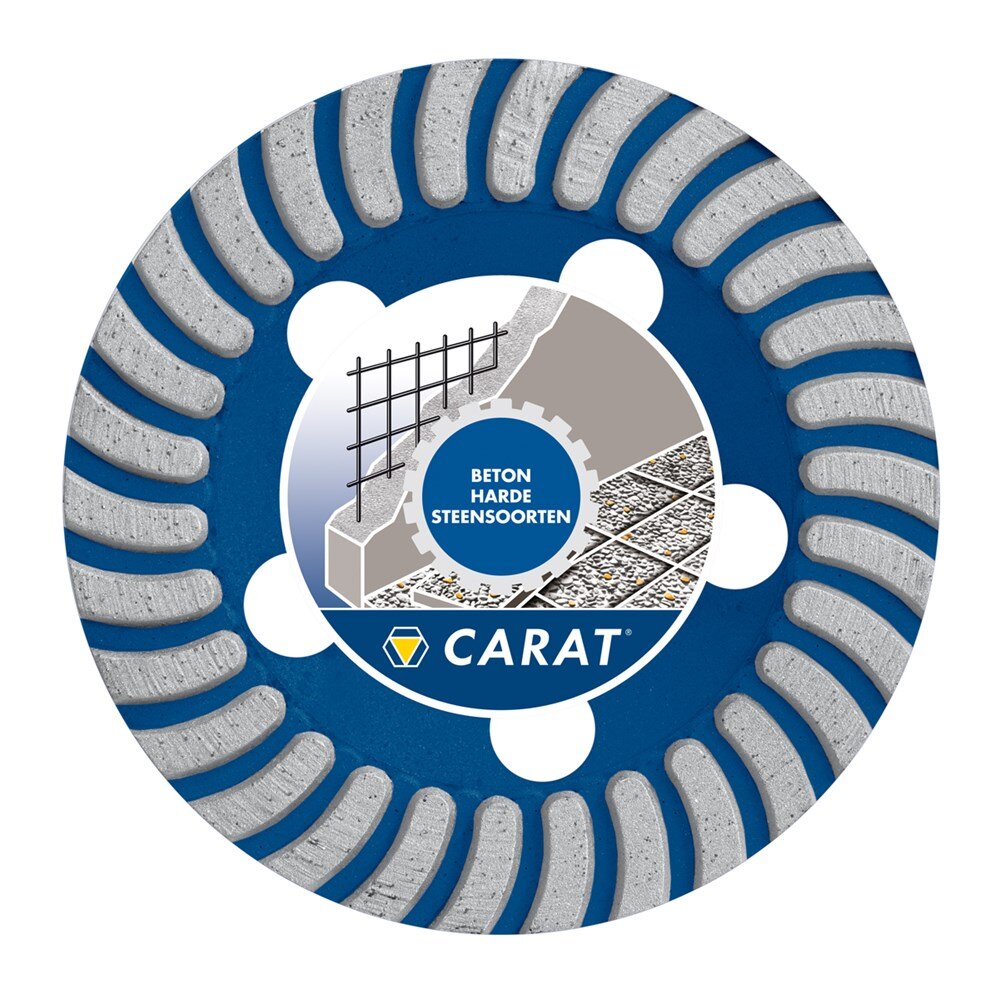 Afbeelding voor Carat slijpkop tbv natuursteen 110x15mm