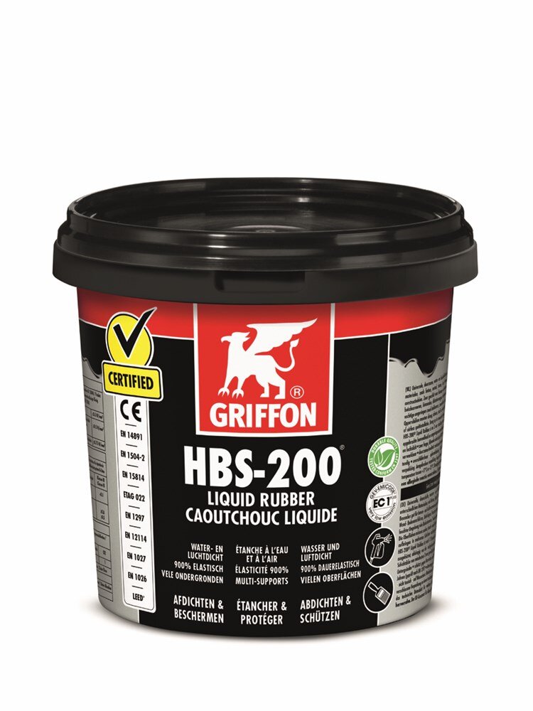 Afbeelding voor Liquid rubber griffon hbs-200 1 liter 