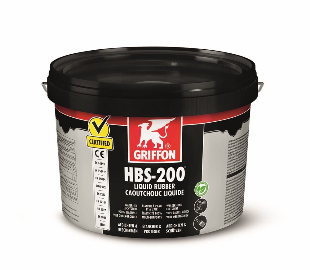Afbeelding voor Liquid rubber griffon hbs-200 5 liter 