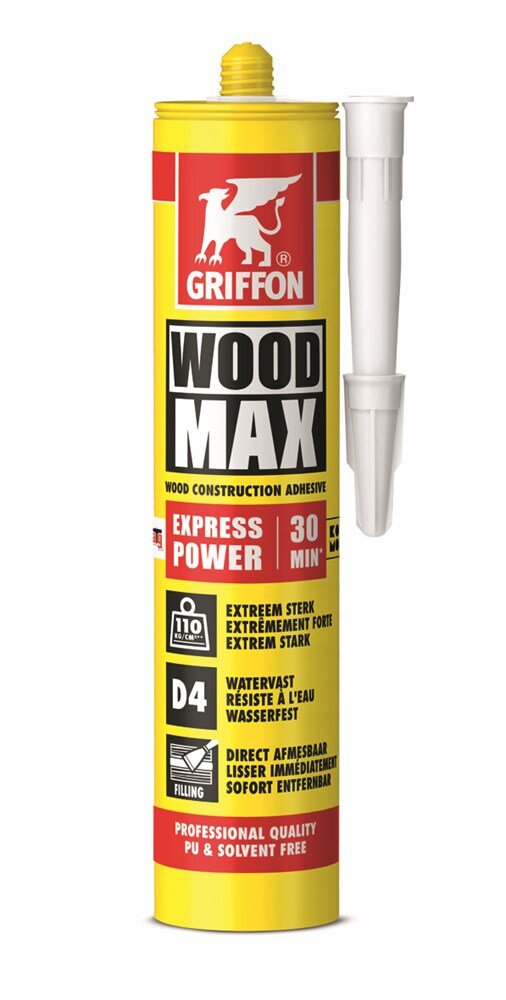 Afbeelding voor Griffon wood max power express koker 380g - 310ml