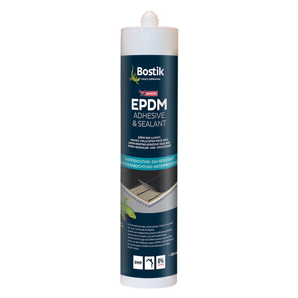 Afbeelding voor Epdm lijmkit simson zwart 290ml