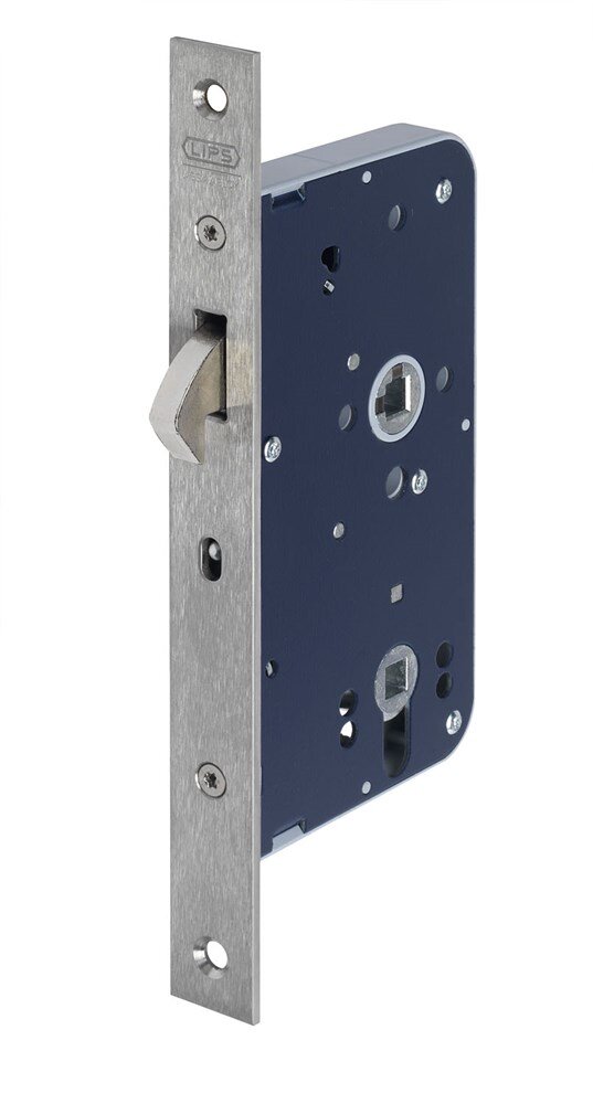 Afbeelding voor Schuifdeurslot lips 2488-17t24 wc rvs 60 mm