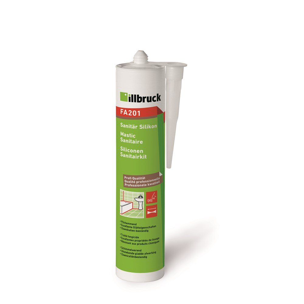 Afbeelding voor Siliconen sanitairkit fa201 illbruck antrac. 310ml