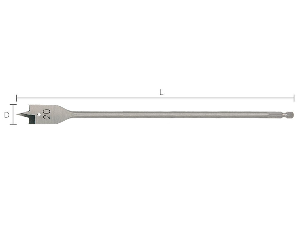 Afbeelding voor Speedboor lang 6x400mm
