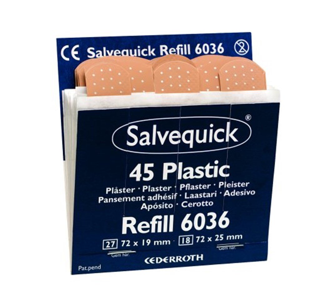 Afbeelding voor Pleisters navulling plastic 6036