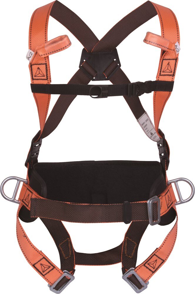 Afbeelding voor Harnasgordel rood met riem mt xl/2xl