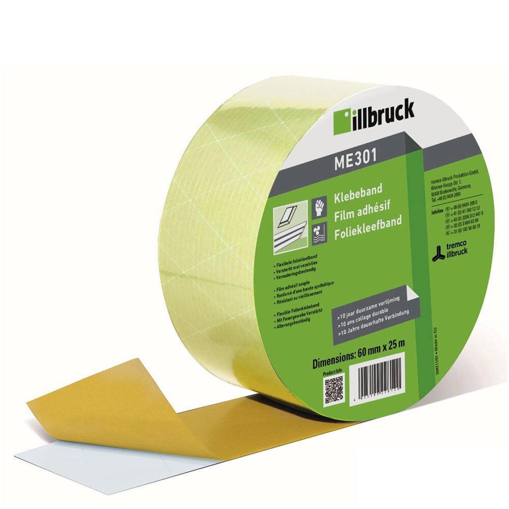 Afbeelding voor Foliekleefband me301 60 x 0,1mm 25 m