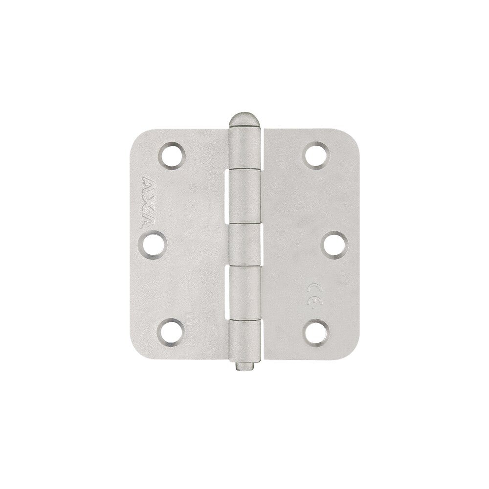 Afbeelding voor Scharnier ronde hoek rvs 76x76 mm