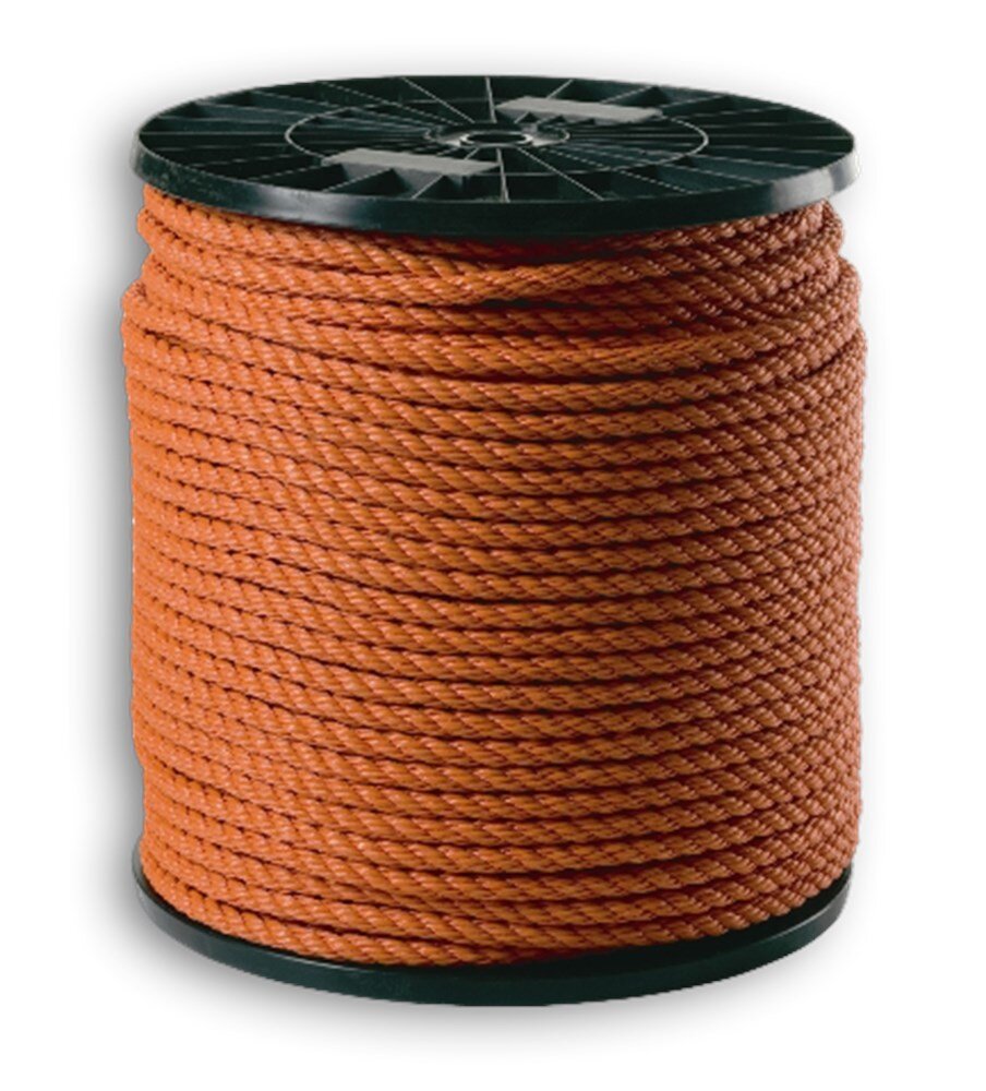 Afbeelding voor Koord polythyleen oranje 8 mm 220 mtr
