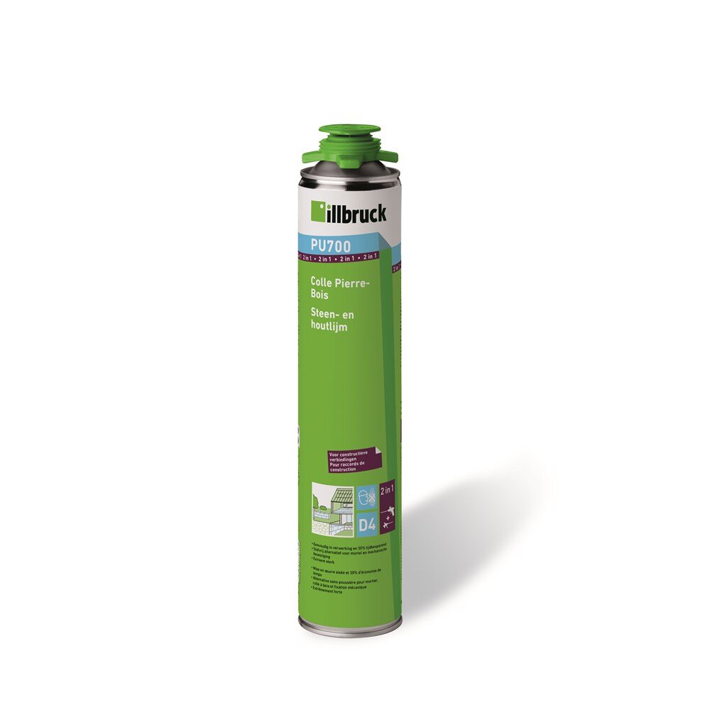 Afbeelding voor Pu700 steenlijm en houtlijm d4 illbruck 880ml