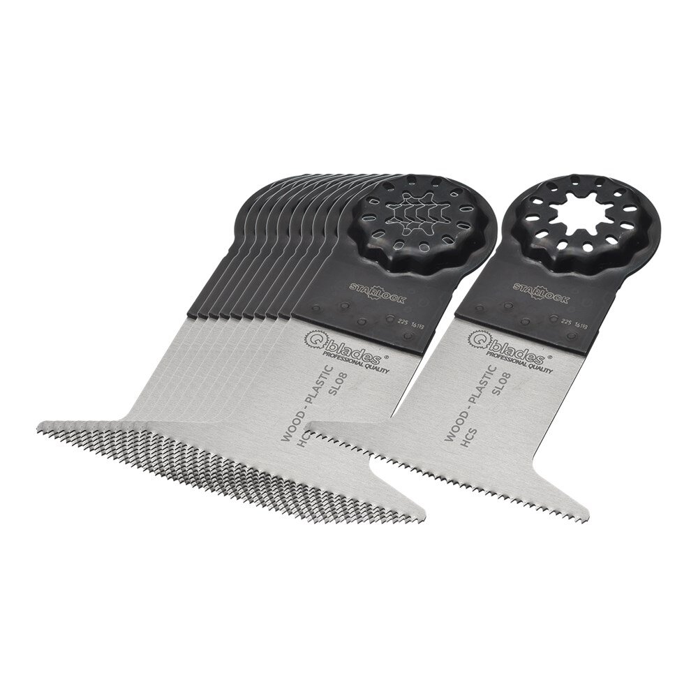 Afbeelding voor Qblades zaagbl hcs sl08 curved 65x50 mm 10+1st