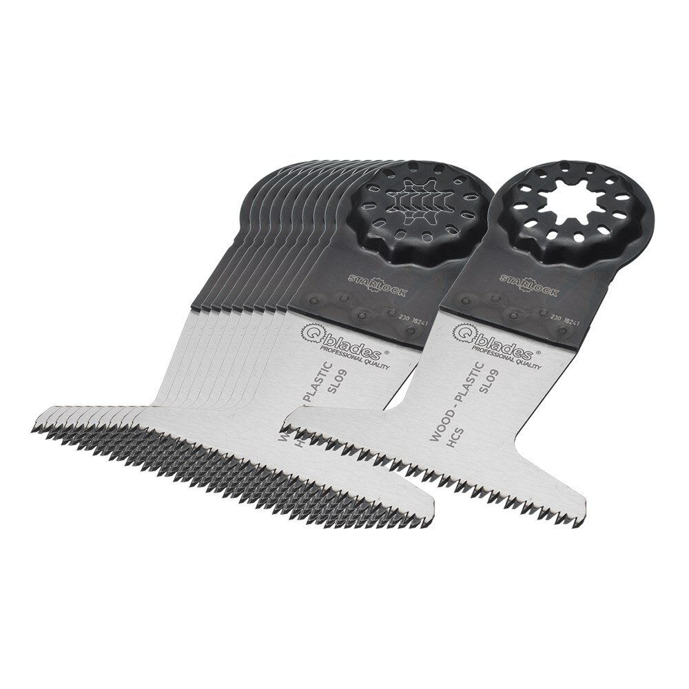 Afbeelding voor Qblades zaagbl hcs sl09 precision 65x50 mm 10+1st