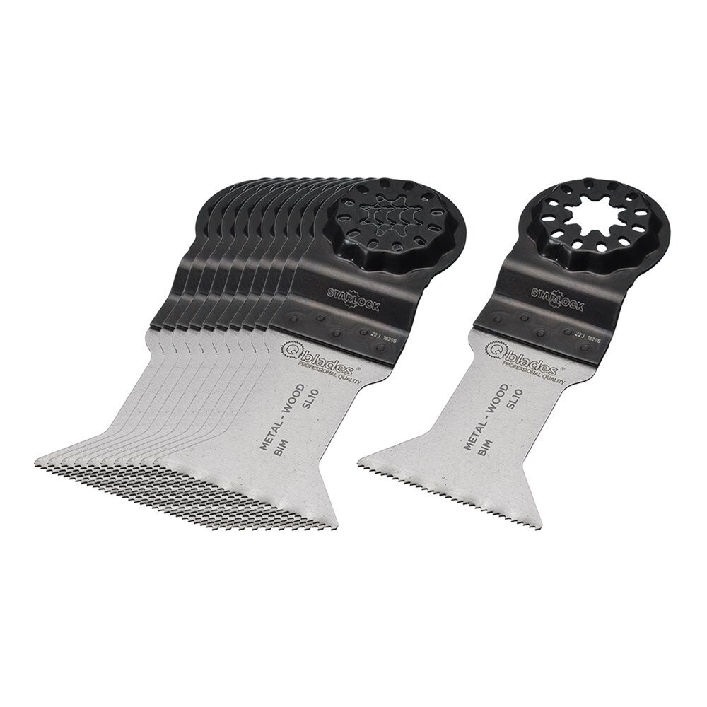 Afbeelding voor Qblades zaagbl bi-metaal sl10 44x55mm 10+1st
