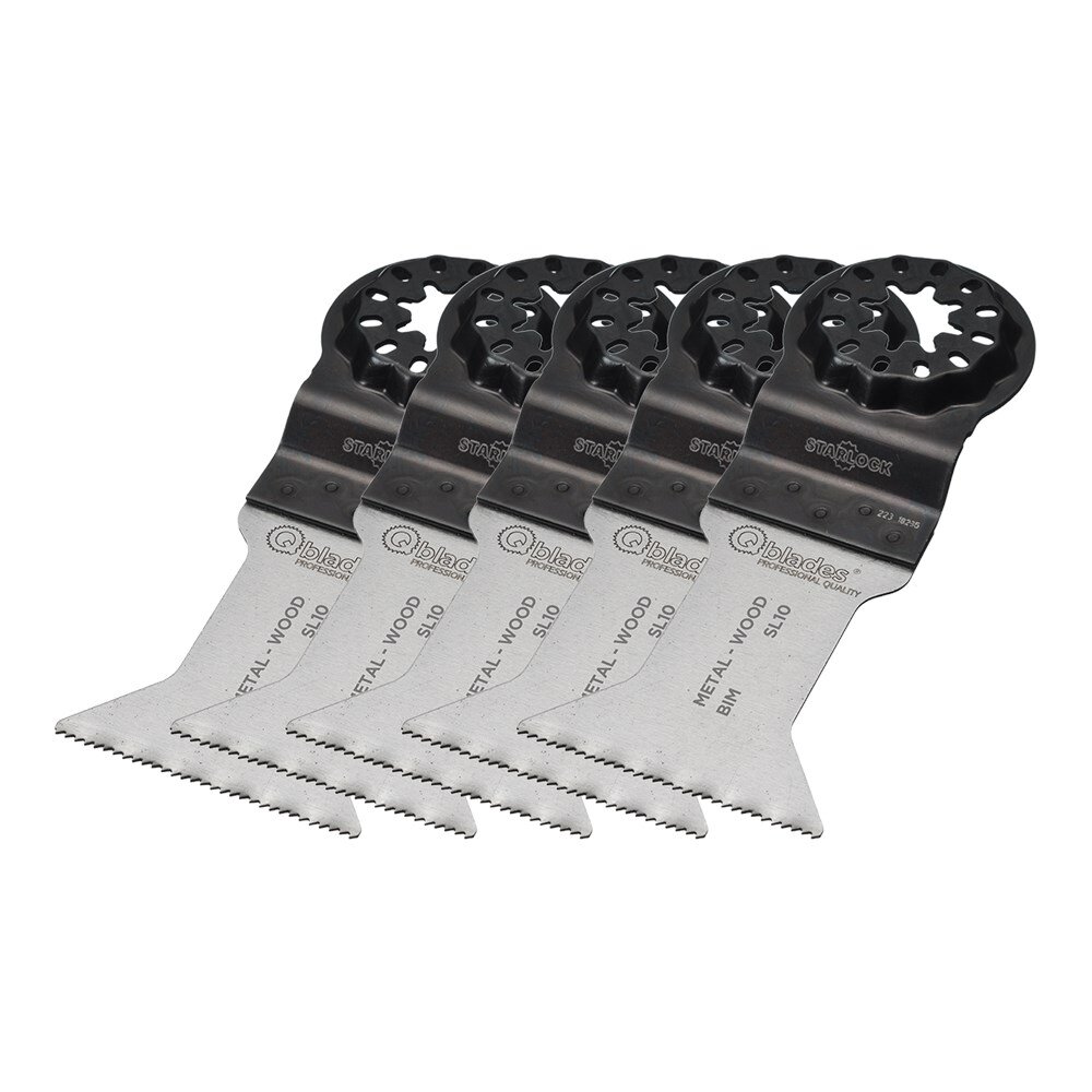 Afbeelding voor Qblades zaagbl bi-metaal sl10 44x55mm 5st