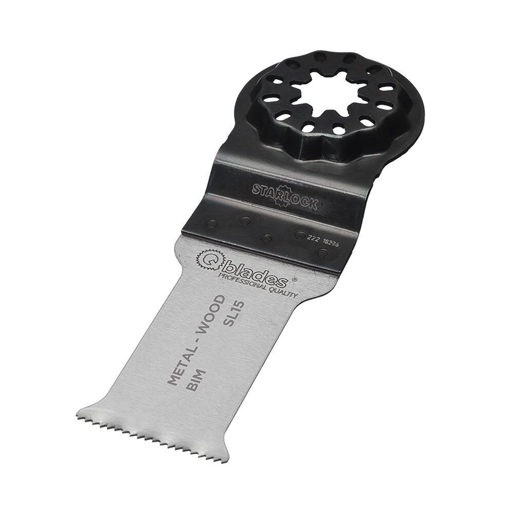 Afbeelding voor Qblades zaagbl bi-metaal sl15 28x55mm 1st