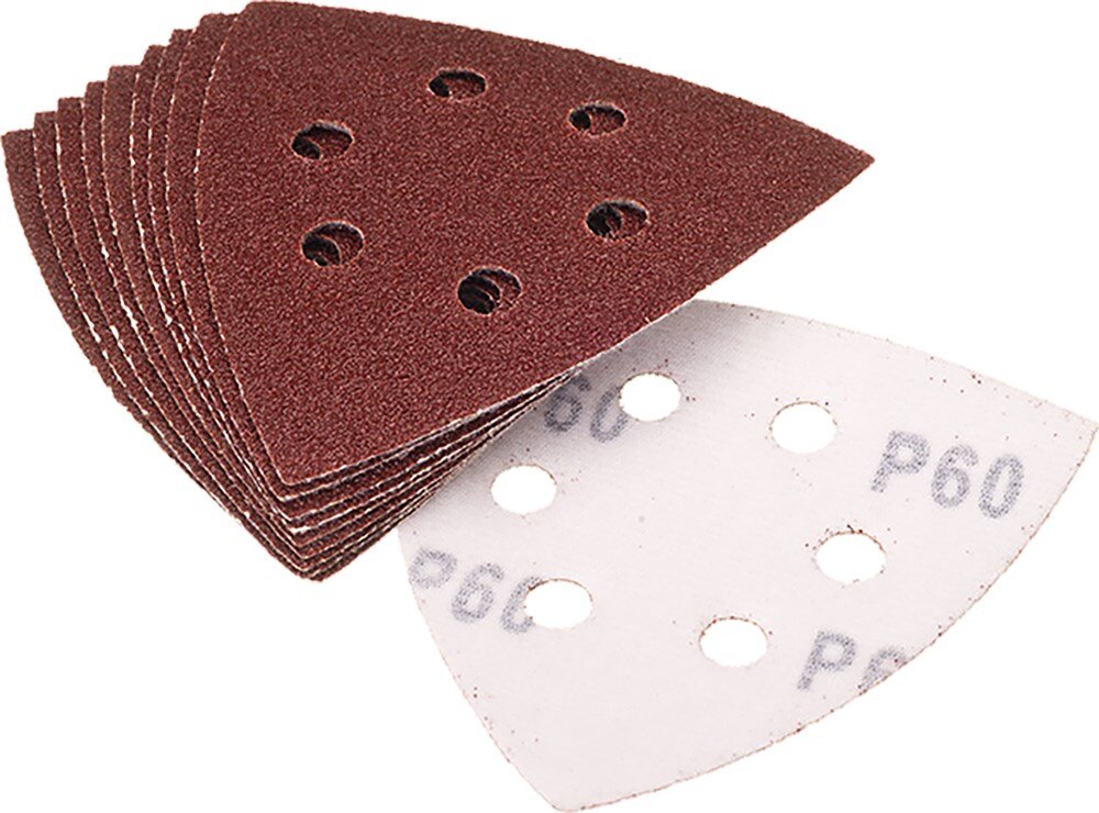 Afbeelding voor Qblades schuurpad driehoek UN62-K60 10 stuks