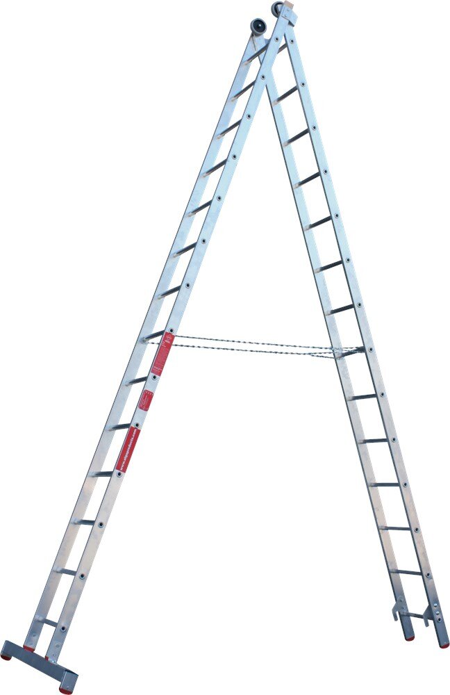 Afbeelding voor Reformladder mrl214 2x14 2-delig 3,75 - 6,50m
