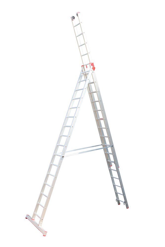 Afbeelding voor Reformladder mrl316 3x16 3-delig 4,25 - 10,75m