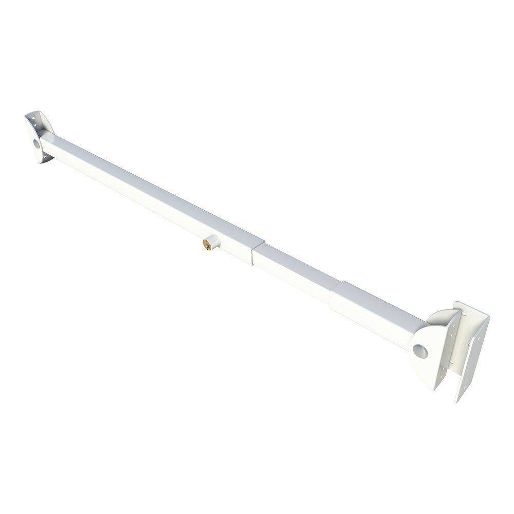 Afbeelding voor Anti-inbraakstang plus secu 89-128cm wit,schuifpui