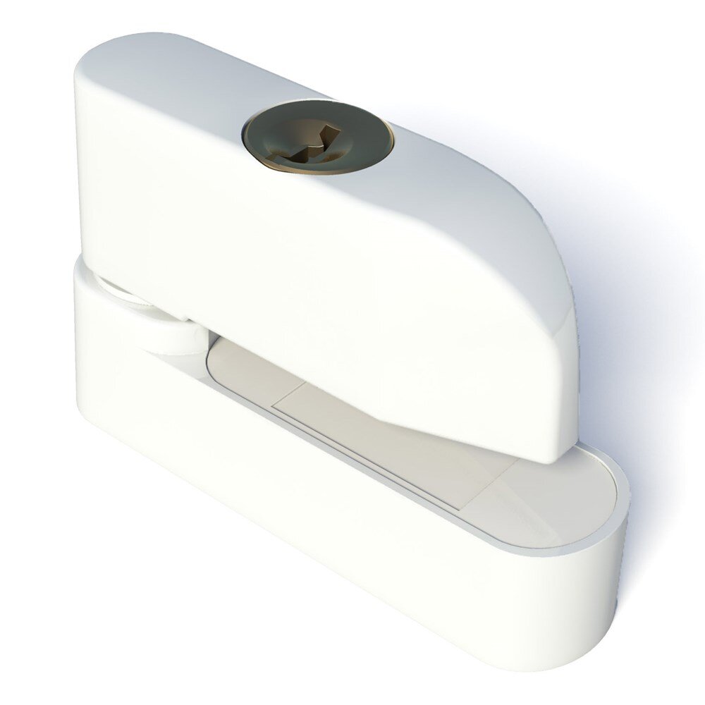 Afbeelding voor Oplegslot 832 secu raamgrendel+slot en sleutel wi 