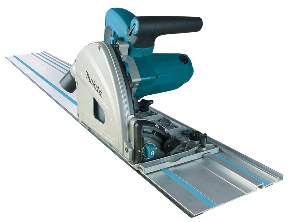 Afbeelding voor Cirkelzaagmach makita sp6000j1x + rail