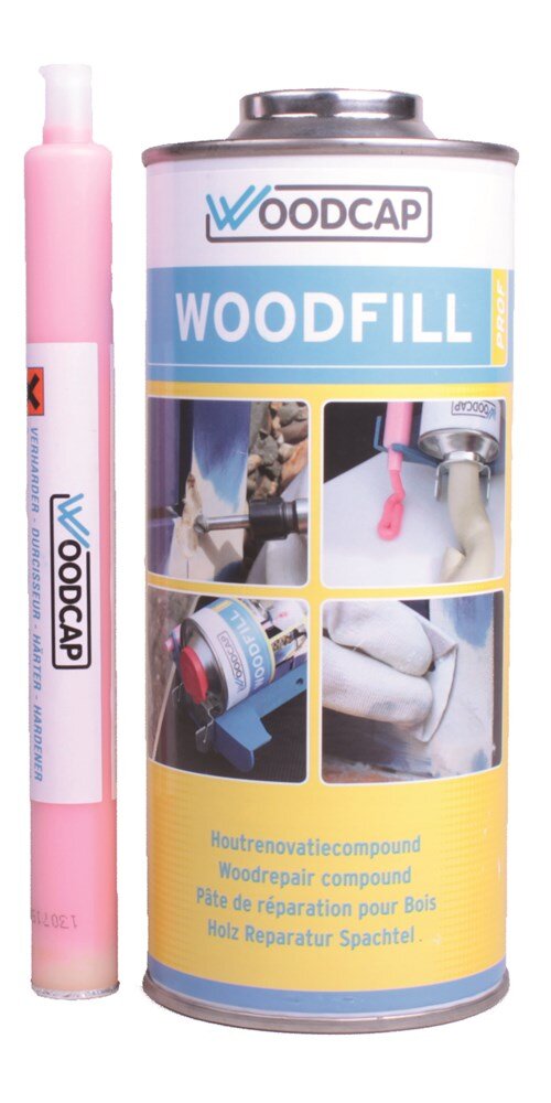 Afbeelding voor Rep-compound 2-comp beige woodfill