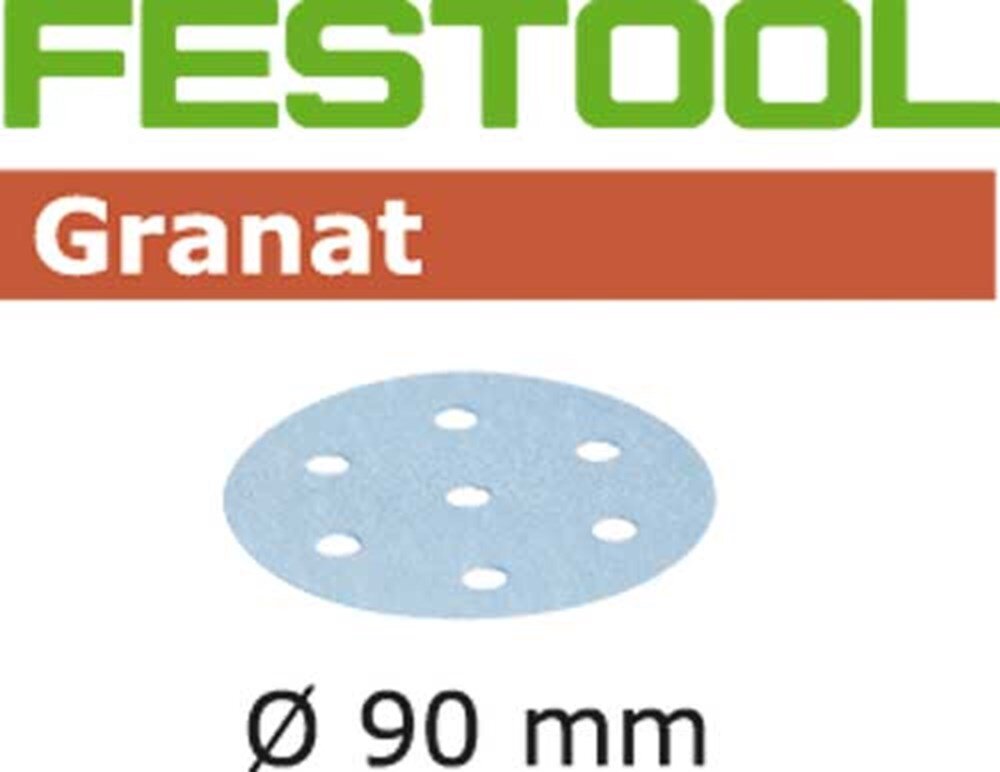 Afbeelding voor Schuurschijf granat k240 90mm ro90 100st 
