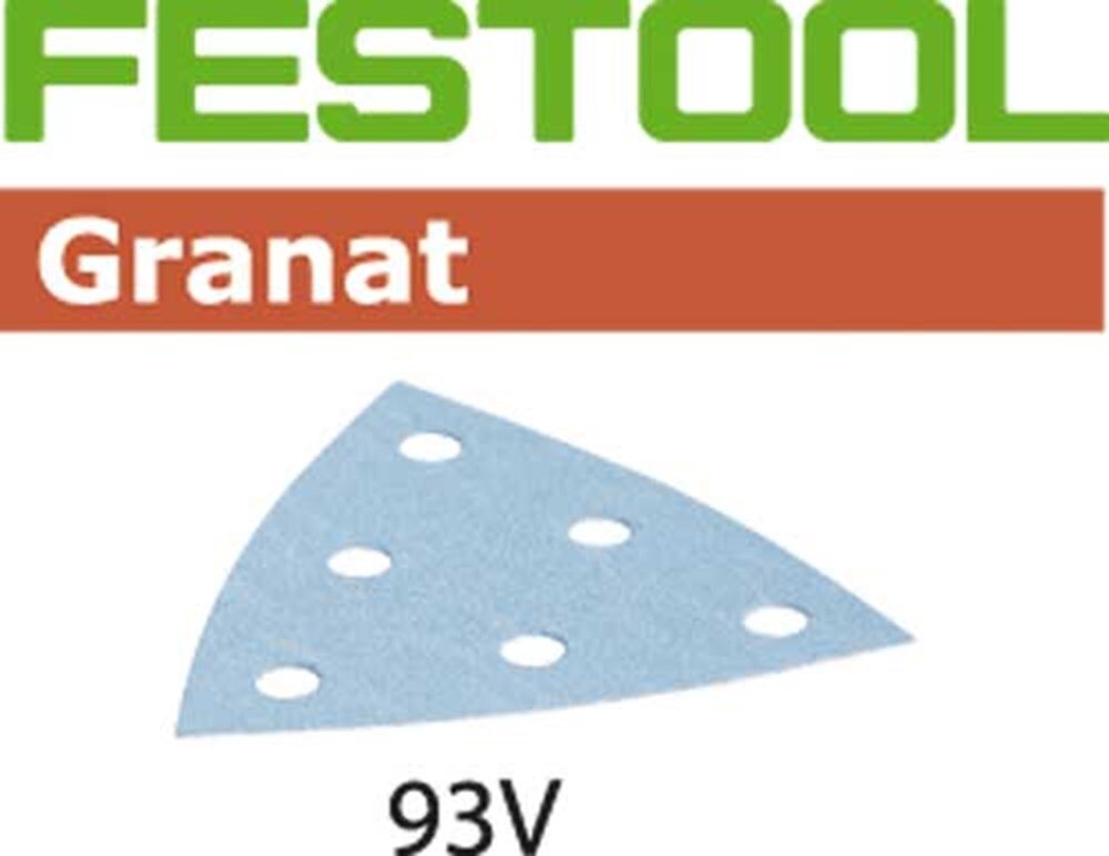 Afbeelding voor Schuurschijf granat k80 93mm ro90/dx93 50st 