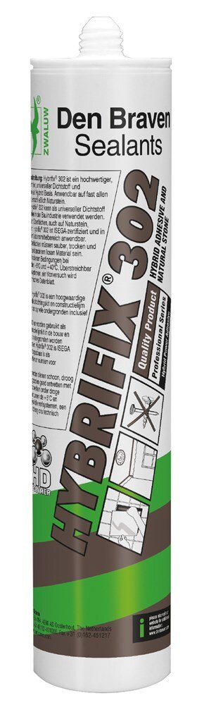 Afbeelding voor Kit hybrifix 302 zwart 290ml 